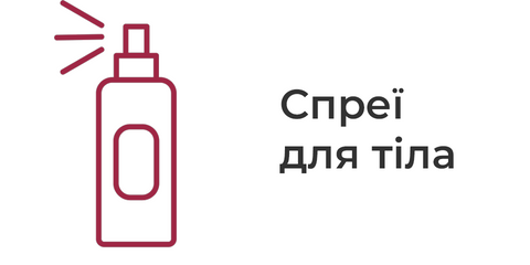 Спреї для тіла