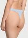LOGO COTTON SHINE HIGH-LEG THONG PANTY Icy Blue P Bow Print(7ICR) 0908100 фото 2