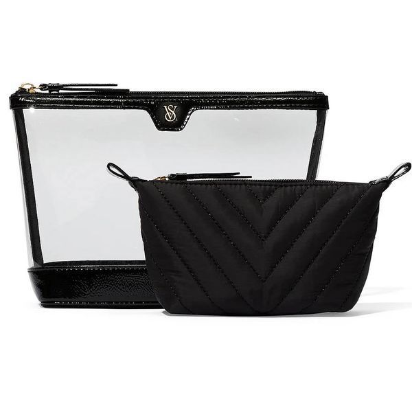 Косметичка 2 в 1 Black V-Quilt 54A2 S90108 фото