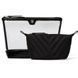 Косметичка 2 в 1 Black V-Quilt 54A2 S90108 фото 2