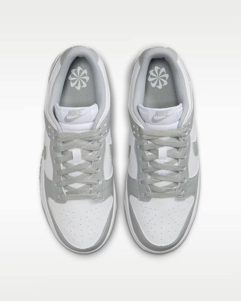Nike Dunk Low Grey-White 0020 фото