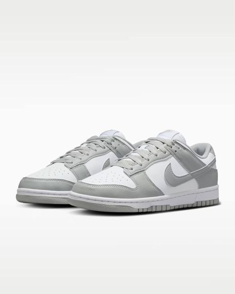 Nike Dunk Low Grey-White 0020 фото
