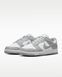 Nike Dunk Low Grey-White 0020 фото 2